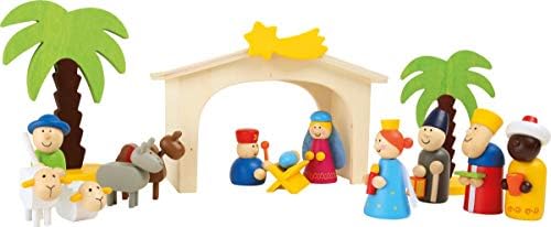 Small Foot Wooden Toys Premium Nativity 