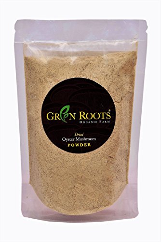 Green roots dried oyster mushroom powder 7oz.