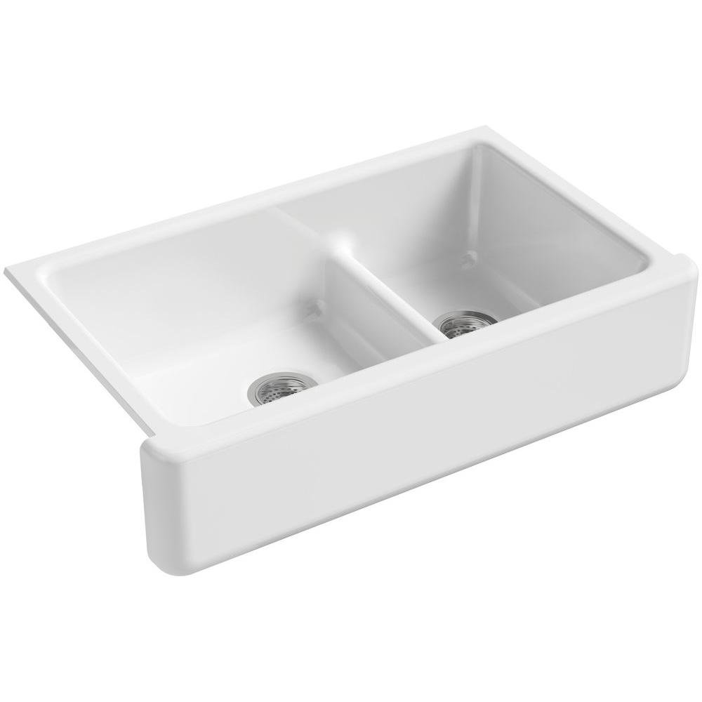 Best Kitchen Sink Double Bowl Undermount White