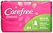 CAREFREE Original Regular to Go Pantiliners, Unscented 54 ea, Pink