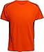 Men's Quick Dry Cool Performance HyperDri Crew Neck T- Shirt Orange M