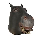 Allures & Illusions Giant Animal Hippo Costume Mask