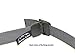 Trekker Web Belt with Metal Free Ratchett Buckle Made in USA by Thomas Bates