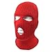 3 Hole Knitted Full Face Ski Mask Winter Balaclava Face Cover for Outdoor Sports