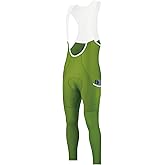 CEROTIPOLAR Thermal Fleece Cycling Tights, Bibs Tights, Bike Bibs Pants for Fall and Cold Winter