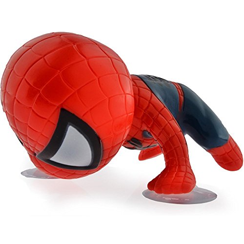 ElementDigital Cute Super Hero Spider-man Doll Toy with Suction Cups Car Accessories Auto part (1 PCS)