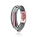 Misfit Ray Bracelet Fusion - fitjewels Leather Replacement Band - Available Colors Black, Gold and Gray
