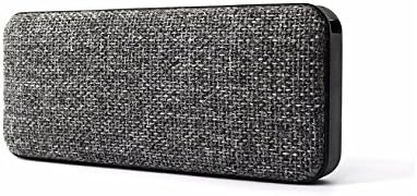 Palo Alto Technologies WoolBox Portable Bluetooth Wireless Speaker IPX7 Waterproof with Grey Fabric Design, 10W Stereo Surround Sound with Enhanced Bass and Built-in Mic