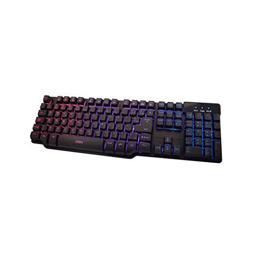 Teclado Destroyer Multimídia Sensação Tátil LED TC299 Oex
