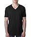 Next Level Apparel 6240 Mens Premium CVC V-Neck Tee - Black44; Large