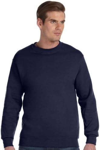 Gildan Men's Fleece Crewneck Sweatshirt, Style G18000 Navy at