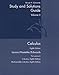 Calculus: Student Study And Solutions Guide Vol. 2