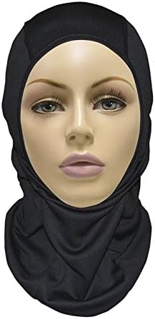 Black Ski Mask Set Winter Warm Snowboard Face Mask Bandana + Arm Sleeve Brace