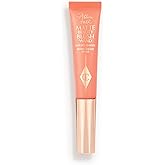 Charlotte Tilbury Pillow Talk Matte Liquid Blush Wand - Matte Blush for Cheeks with Cushion Applicator - Infused with Lumi-Blur Technology for a Light-Reflecting, Soft-Focus Effect - Peach Pop