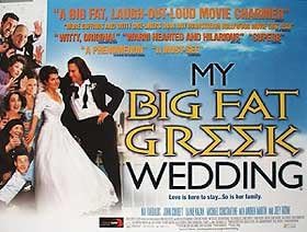 MY BIG FAT GREEK WEDDING Poster ORIGINAL CINEMA POSTER