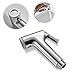 ROVATE Handheld Bidet Sprayer Shattaf Cloth Diaper Sprayer for Toilet Premium ABS Chrome