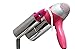 Cool Care Professional Hair Dryer Holder Wall Mount Stainless Steel-Flat Curling Irons-Straighteners Bathroom Space Saver Counter Top Organizer Tool Heat Resistant Accessory Prevents Burns