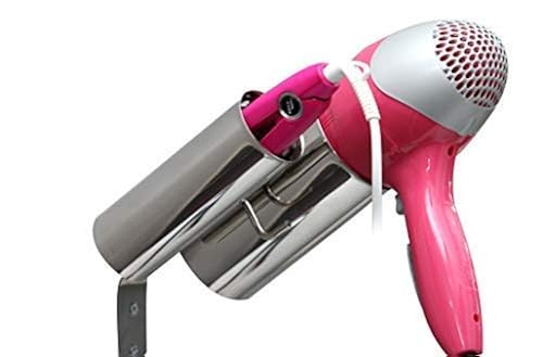 Cool Care Professional Hair Dryer Holder Wall Mount Stainless