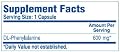 Biotics Research - DL-Phenylalanine 100C