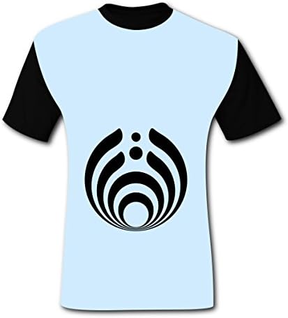 Printed Bass-Nectar Stylish Sports Fitness Men's Round Neck Short Sleeve T-Shirt L