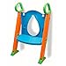 Potty Trainer Toilet Chair Seat with Sturdy Non Slip Step Stool Ladder w/Handles - 3-in-1 Trainer for Kids & Toddlers Boys & Girls - Comfortable, Safe, Clean