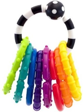 Sassy Ring O Links 9 Piece Set, Links for Stroller or Carrier Seat, 0+ Months
