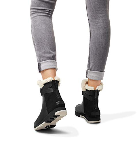 Sorel-Womens-Harlow-Bootie-Cozy-Winter-Boot-with-Shearling-Collar