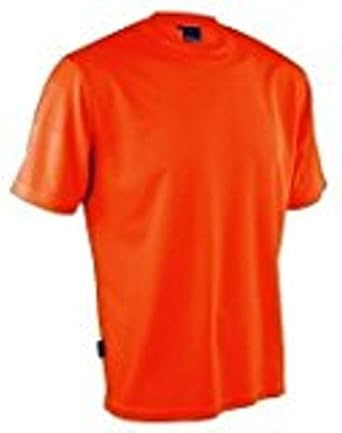 orange running shirt