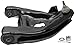 ACDelco Professional 45D3139 Front Driver Side Lower Suspension Control Arm and Ball Joint Assembly , Black