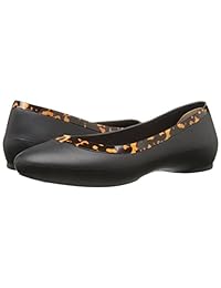 Crocs Lina de la mujer Embellished collar Ballet Flat