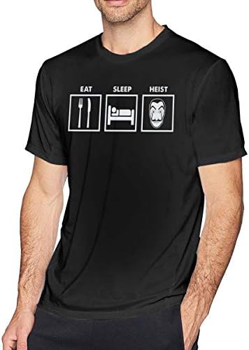 Eat Sleep Heist La Casa De Papel Men T Shirt