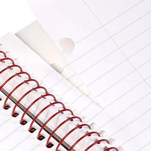 KAISA Spiral Notebook, 3Subject Notebook, 120Sheets, College Ruled 8