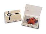 All-purpose gift card holder in Black & Cream (100 pack)
