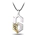 Anime Bleach No.6 Grimmjow Jaggerjack Face Necklace Pendant Free Black Rope