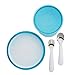 OXO Tot 4 Piece Feeding Set, Aqua