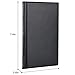 MROCO Business Card Organizer Book Business Card Holder Book, Pu Leather Business Credit Card Holder Book for Men, Name Card Holder Book Slim Wallet Card Holder for Men, Capacity: 300 Cards, Black