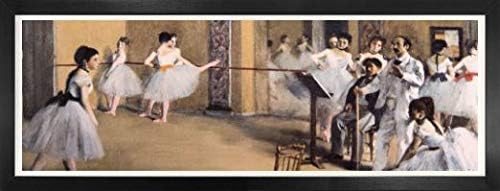 1art1 Edgar Degas Poster Reproduction Et Cadre Mdf Le Foyer De