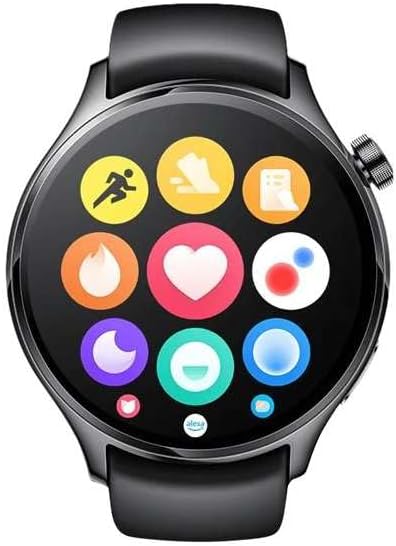 Xiaomi Watch S1 Pro Smartwatch 1.47" AMOLED GPS Health Tracking Black Rotatable