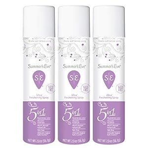 Summer’s Eve Freshening Spray, Ultra, 2 oz, 3 Pack