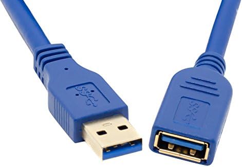 Usb 3.0 Type Super Speed Fast Female To Male Extension Cable 6 Feet Repeater Accessories Connectivity Sync Phone Tablet Mouse Keyboard Camera And Other Devices Travel Kit FemaleMale Great Price Ocban