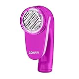 Conair Fabric Defuzzer - Shaver, Battery Operated Pink