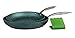 WaxonWare Non Stick Frying Pans Set of 2 - PFOA Free, Emerald Green Pan, 9.5 & 11 Inch Skillets - Frying Pan Skillet, Induction Cooking Ceramic Pan, Non Stick Pans - Emerald Series