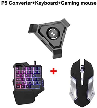 Rabusion PUBG Mobile Gamepad Controller Gaming Keyboard Mouse Converter for Android Phone to PC Bluetooth Adapter Keyboard mouse converter 3pcs/set