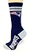 New England Patriots Socks #504 Navy Blue Size Medium