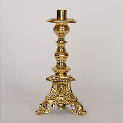12インチの伝統的な聖家族の祭壇トップ真鍮製キャンドルスティック 時間指定不可 イエス マリア Ccg 112sh 聖杯 ジョセフ