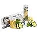 CSJ’s Forever Fusion Water Bottle - The Best Sport Infuser On The Market - Infuses Flavor With Fruit, Herbs, and Vegetables, FREE BONUS Insulated Cover and Recipes, NEW Bottom Removable Filter White