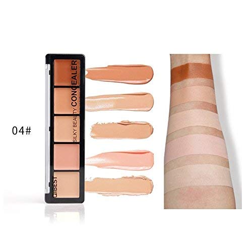 Deamana Makeup Concealer Cream Palette Bronzer Highlighter Face Corrector Cosmetics - 4#