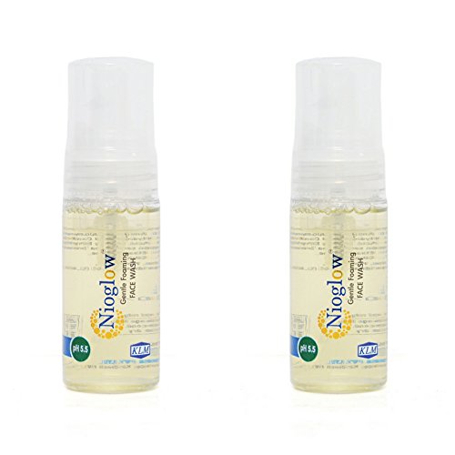 nioglow foaming face wash