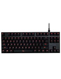 HyperX Alloy FPS - Teclado mecánico para juegos y accesorios, Rojo LED