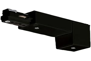 Nuvo Lighting TP170 Conduit Live End Power Feed, Black